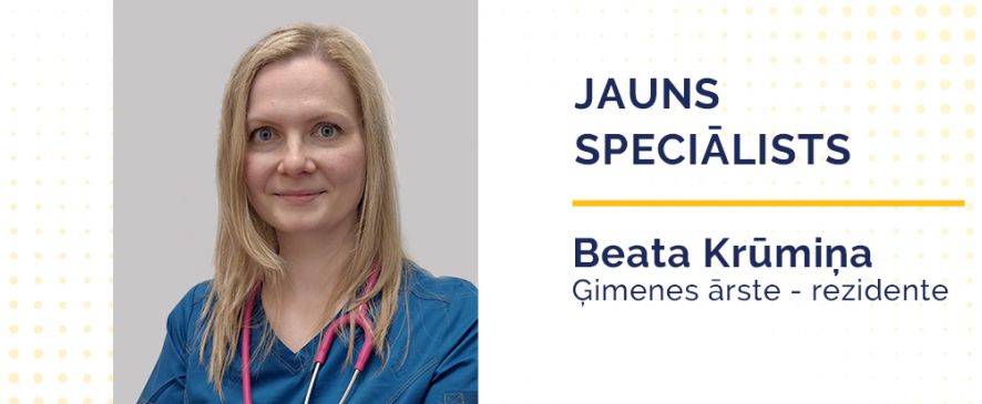 Premium Medical kolektīvam pievienojas jauns speciālists ģimenes ārste - rezidente Beata Krūmiņa!