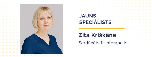 Premium Medical kolektīvam pievienojas jauns speciālists - sertificēta fizioterapeite Zita Kriškāne!  