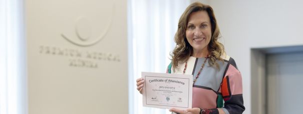 Врач клиники Premium Medical Дита Даугина освоила новый метод психотерапии — EMDR-терапию