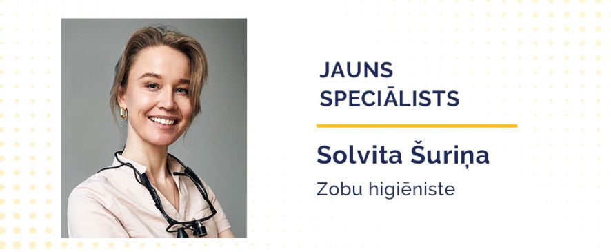 К команде Premium Medical присоединился новый специалист – Солвита Шуриня, зубной гигиенист!
