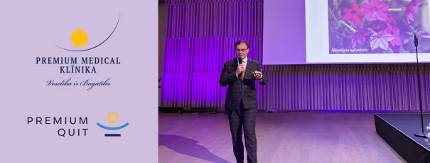 Д-р Марис Буковскис выступил с лекцией о никотиновой зависимости на конференции «Зависимость в XXI веке — тенденции и роль общества»